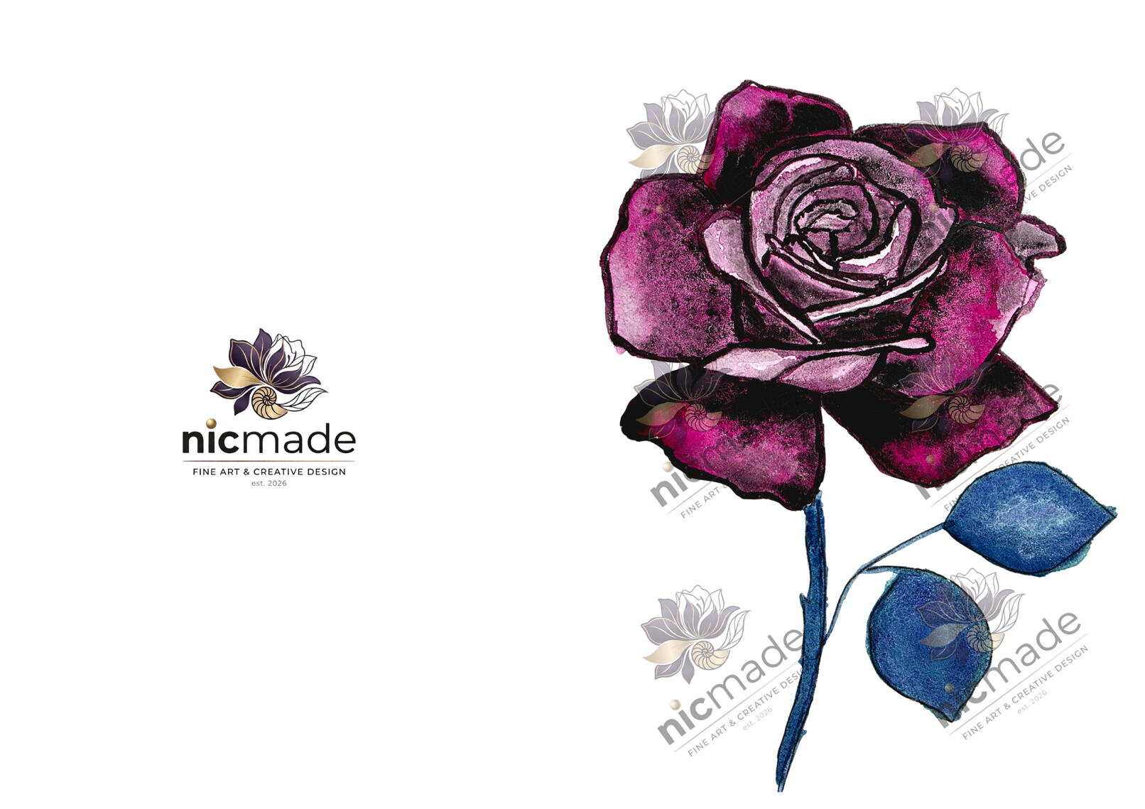NIC-KLA 41 Rose beere